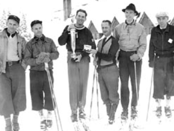 Donald W. Fraser - Olympian (With Trophy)